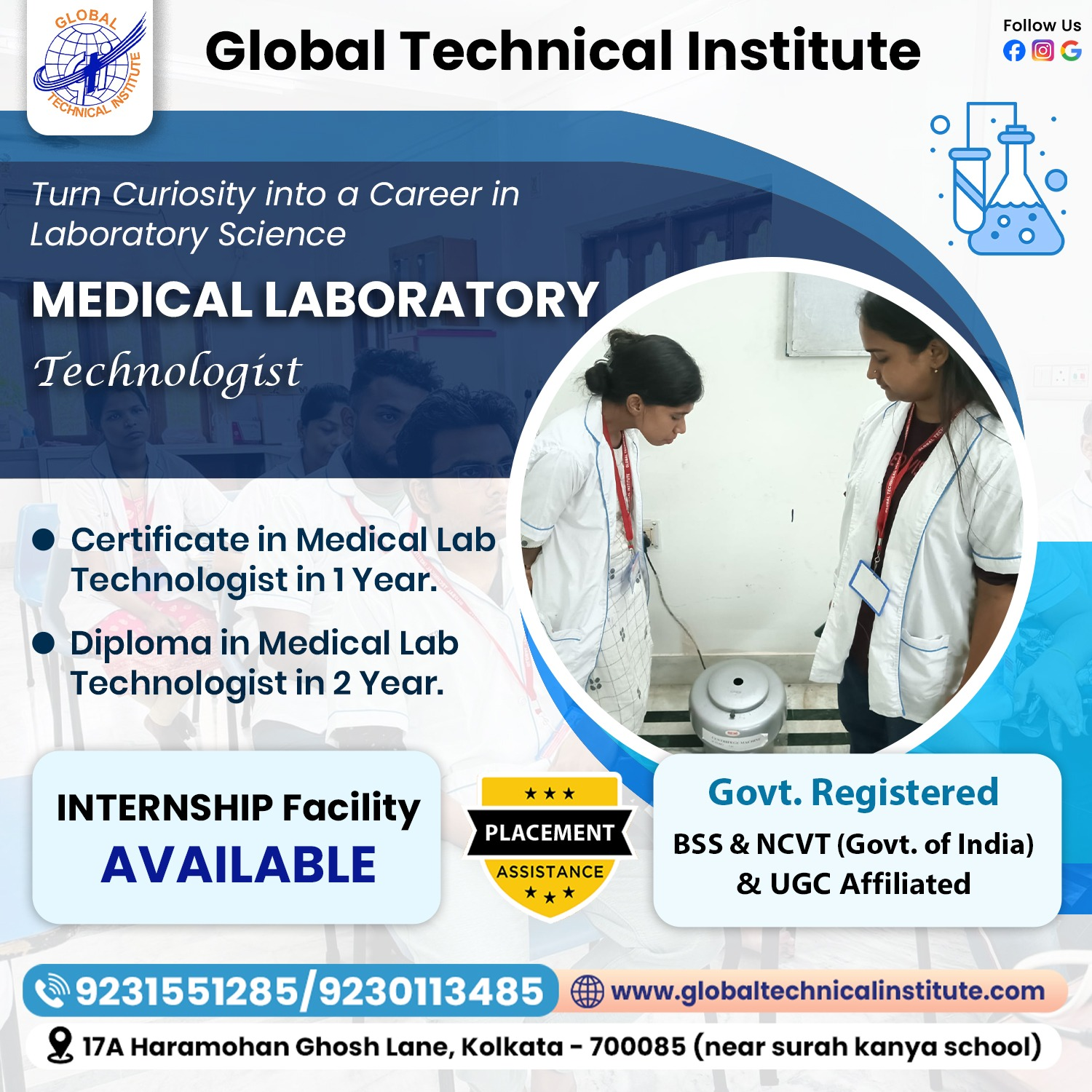 Lab Technician Training in Kolkata