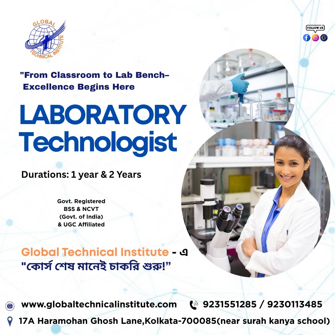 Lab Technician Training Centre in Kolkata