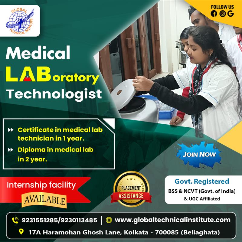 laboratory technology training institute Kolkata